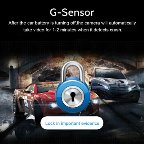1080P Full HD Len Car DVR Front Camera WiFi Dash Cam Recorder G Sensor 1