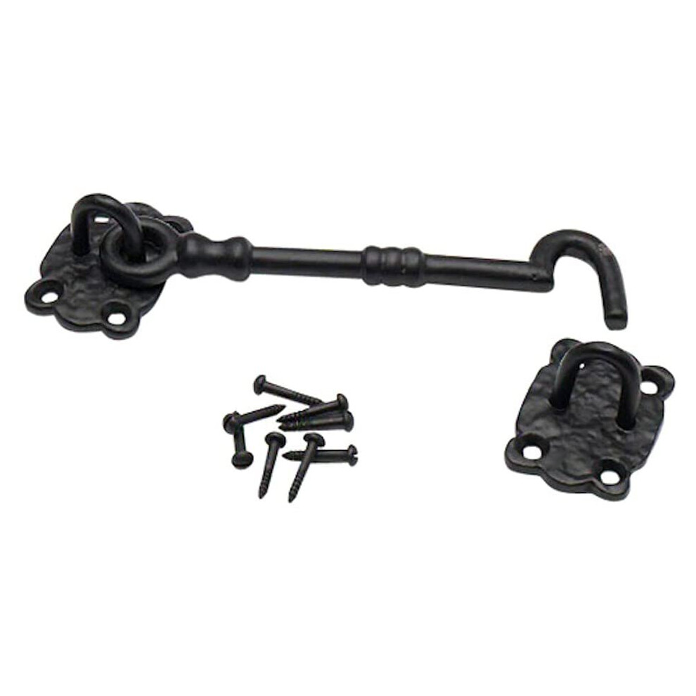 Merriwayâ® Bh01581 Cabin Eye Hooks, 150Mm (6 Inch)- Black Antique 5013249348418