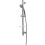 Croydex Croydex AM169341 Essentials Three Function Shower Set includes Handset/ Hose/ Riser Rail, Chrome , 69.4 x 16.2 x 5.8 cm 3