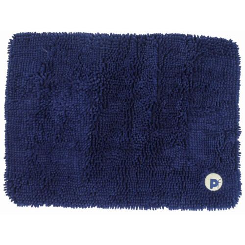 Petface Outdoor Paws Memory Foam Microfibre Crate Mat, Small, Blue
