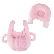 (pink) Portable baby pillow