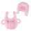 (pink) Portable baby pillow 1