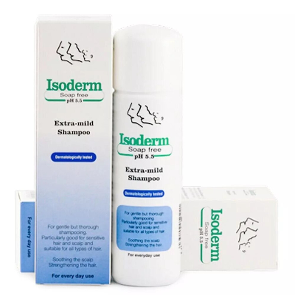 Isoderm Extra Mild Shampoo 250 mL