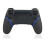(Black and Blue) Wireless Game Controller for PS4 / PC Dual Vibrate Audio Function LED Indicator Dual Shock 4 Controller 2