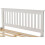 (White) Monaco 4FT 6inch Double Low Foot End Bed Frame 3