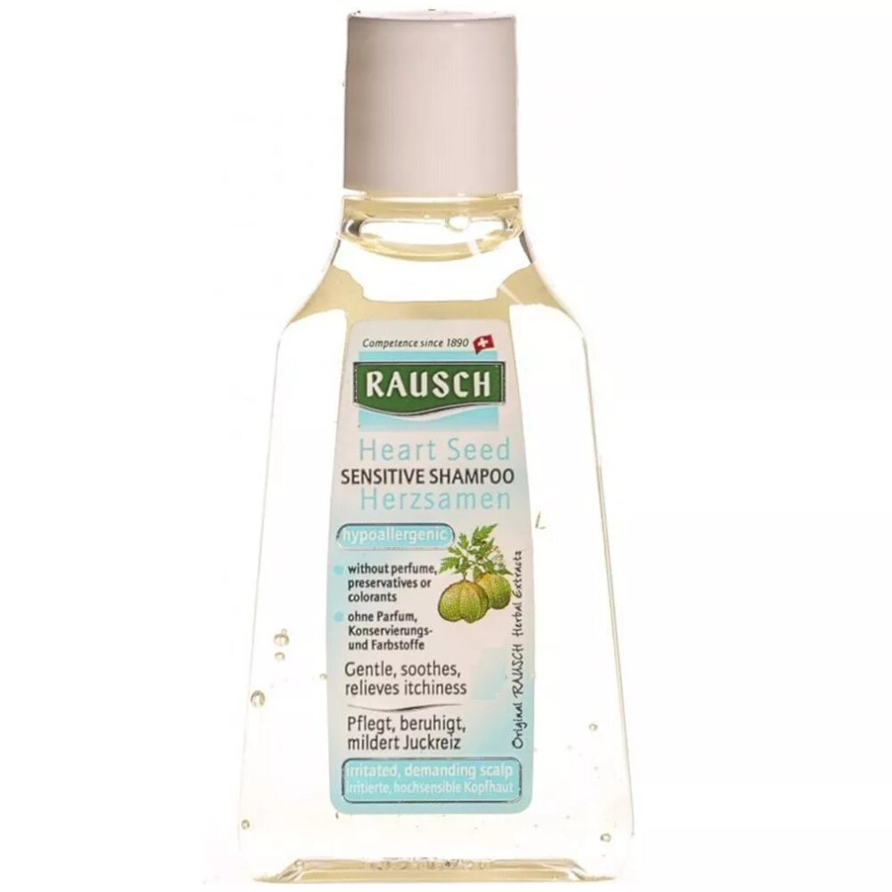 Rausch Heart Seed Senstive Shampoo Nourish Sensitive Scalps 200Ml