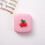 ( Cherry) Solid Color Women Portable Cute Contact Lenses Box 1