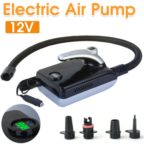 20 PSI Elektrisk Högtryckspump för SUP-bräda Luftpump 12V 2