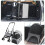 Bingopaw Chien Chat Poussette Trolley Porteuse Détachable Poussette Pliante Pet Stroller 3