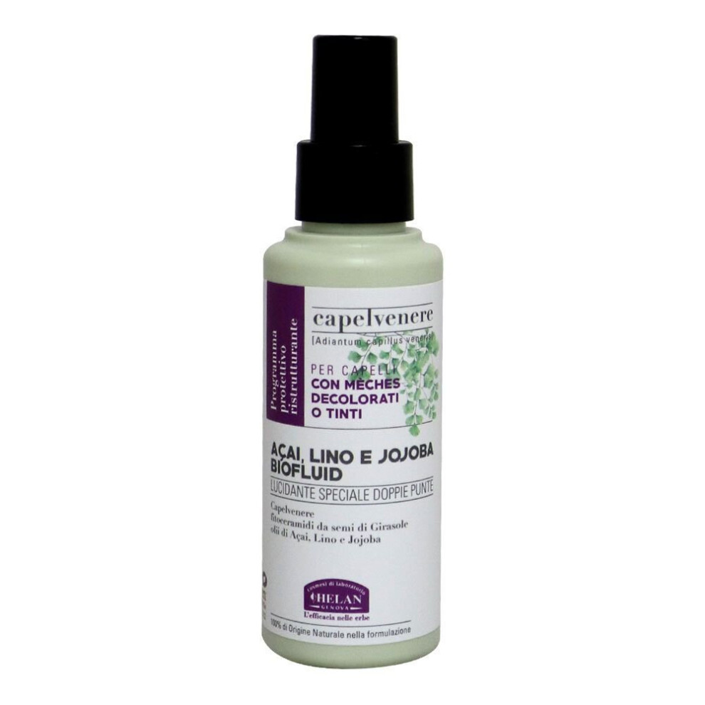 Helan Genova Capelvenere Acai, Flaxseed And Jojoba Biofluid 100 Ml