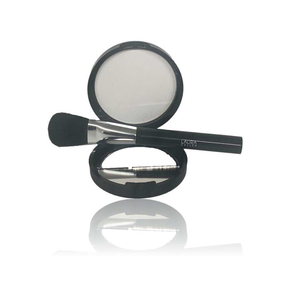 Laura Geller Matte Maker Invisible Oil Blotting Powder (10.5g) with Brush