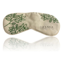 LIZ EARLE NATURALLY ACTIVE COTTON EYE MASK NEROLI BEIGE / GREEN