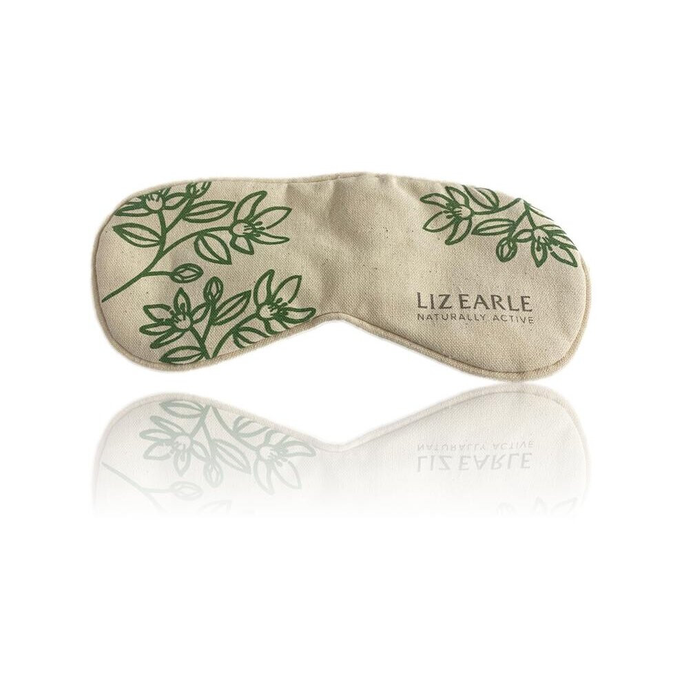 LIZ EARLE NATURALLY ACTIVE COTTON EYE MASK NEROLI BEIGE / GREEN