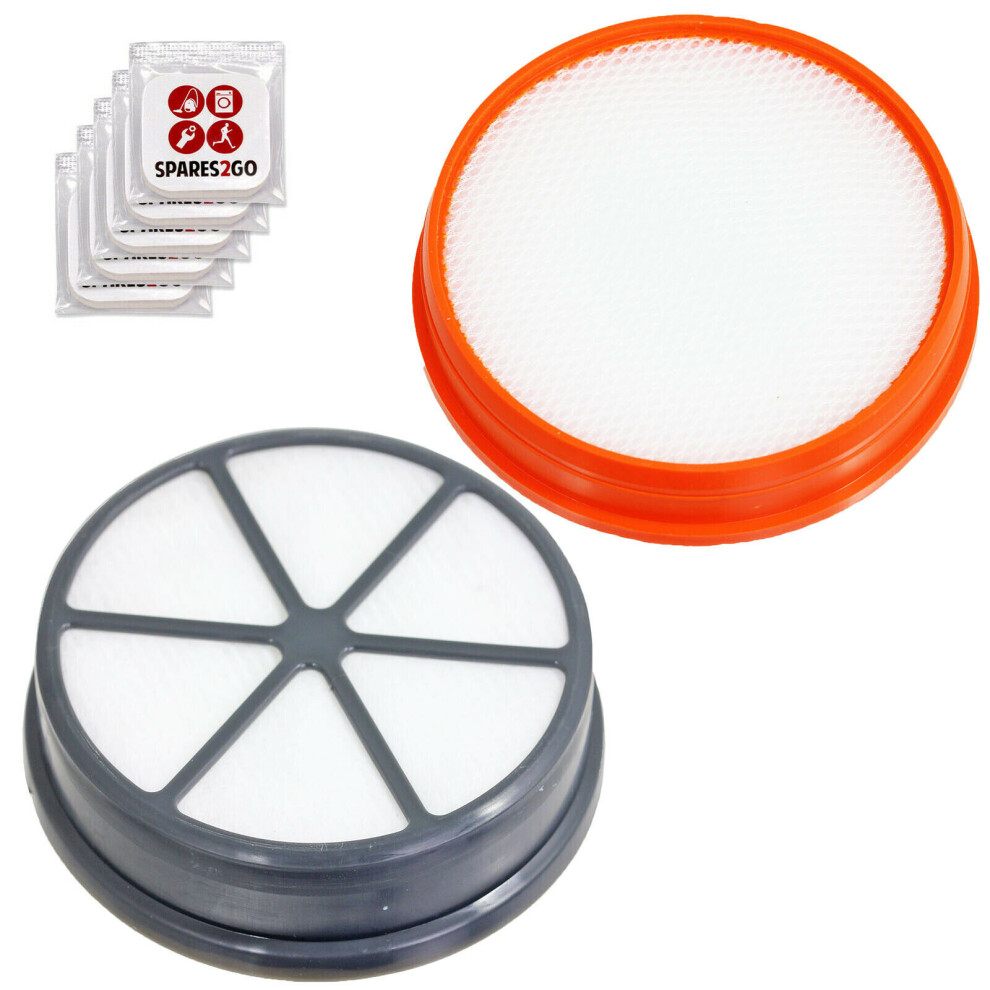 Spares2go Type 90 Pre & Post Motor Hepa Filter Kit For Vax Vacuum + Fresheners