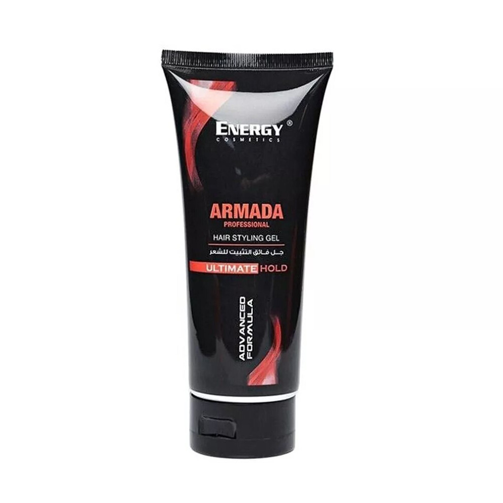 Energy Cosmetics Energy Armada Ultimate Hold Hair Styling Gel All-Day Style Control 200Ml