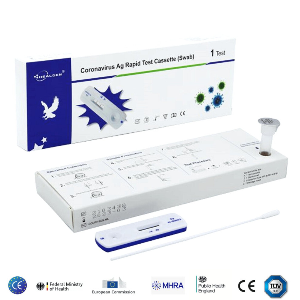 Healgen Rapid Covid Test Kit Single Test