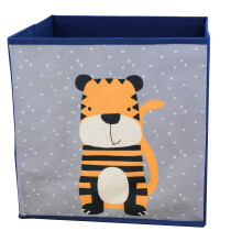 (Tiger Design) The Magic Toy Shop Animal Design Foldable Storage Box Room Organizer
