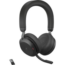 Jabra Gn Jabra Evolve2 75 Wireless On-Ear Stereo Headset Black Binaural Ear-Cup 27599-999-999