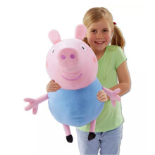 (George) Peppa Pig Giant Talking Peppa Pig or George Soft Toy