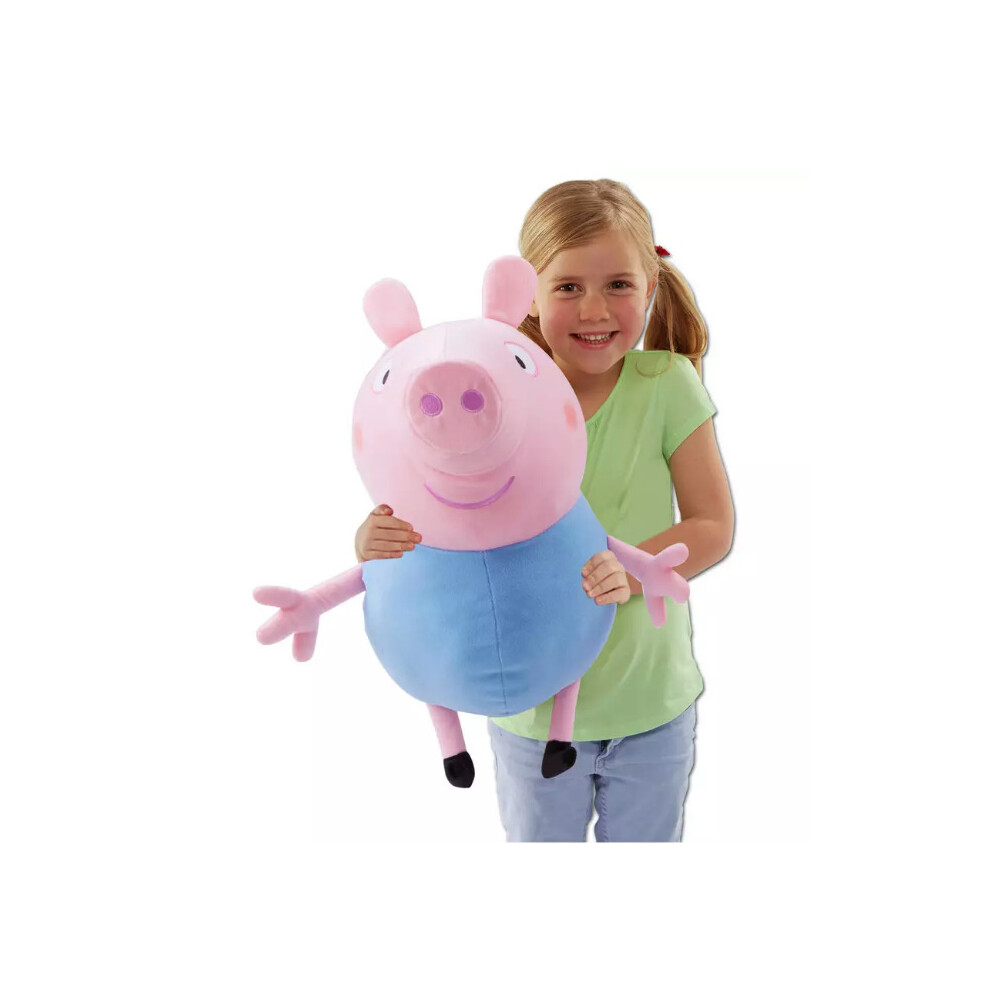 George George Peppa Pig Giant Peppa Pig or George plush toy on OnBuy