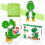 Super Mario Luigi Building Blocks Puzzle Micro 3D Figures Brick Toys 2