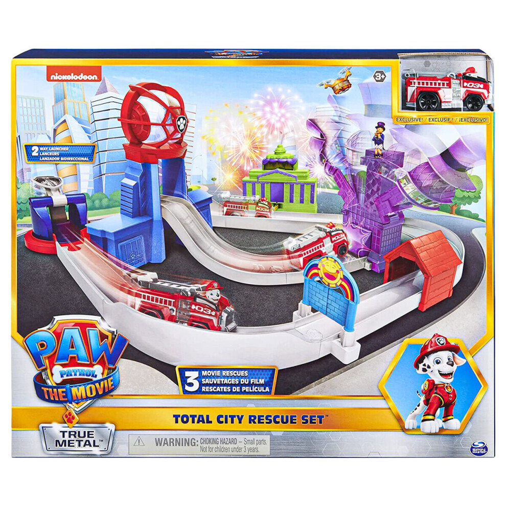 TRUE METAL MOVIE Total City Rescue Playset