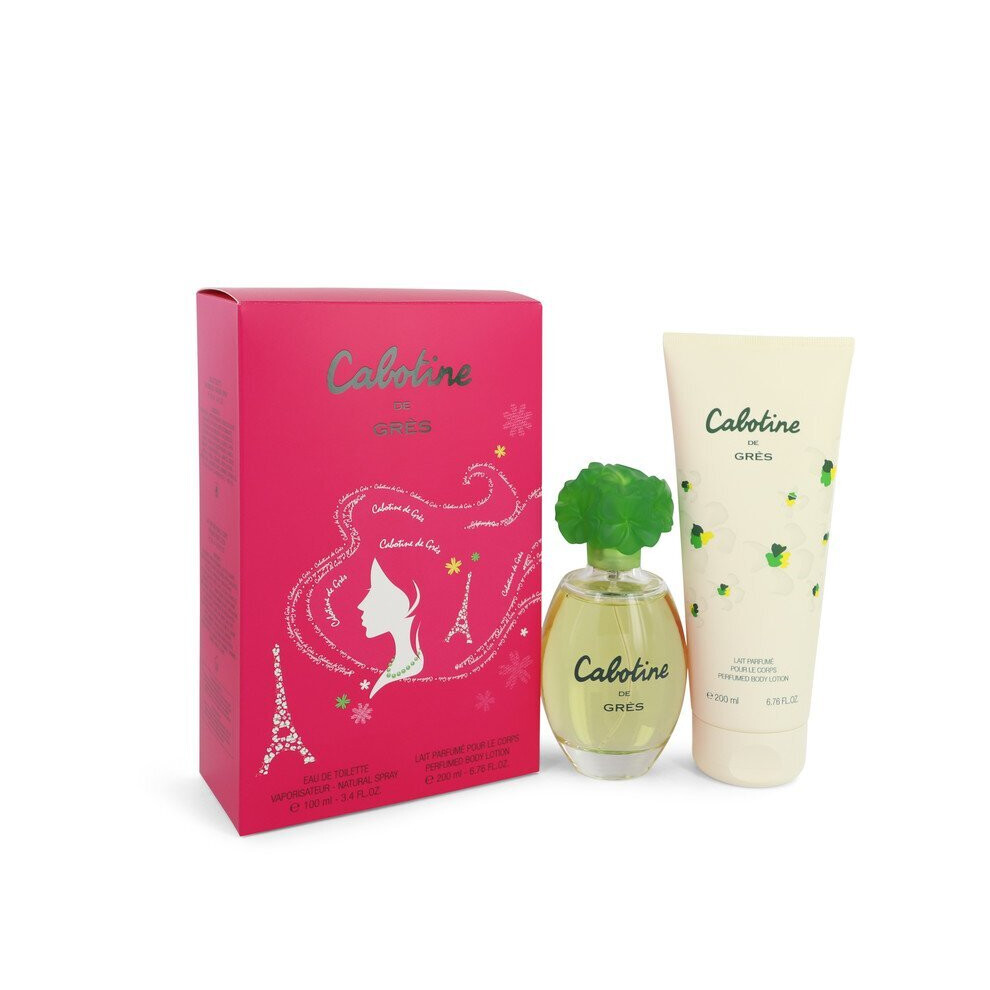 Parfums Gres Cabotine By Gift Set - 3.4 Oz Eau De Toilette Spray + 6.7 Oz Body Lotion