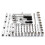 94PC 1/2" 1/4" Socket Set & Screwdriver Bit Torx Wrench Ratchet Case 7