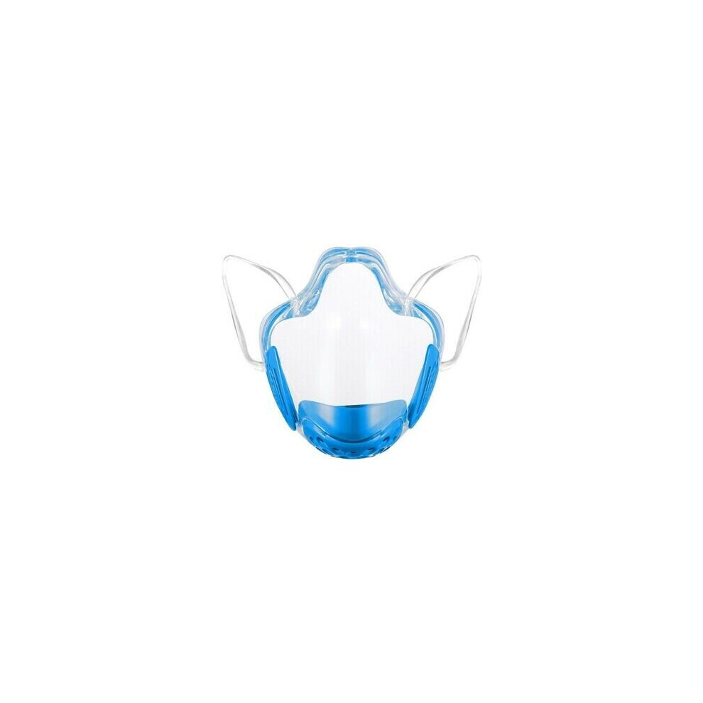 (Blue) Face Shield Mask Reusable Anti-Fog Face Mask 785957384174
