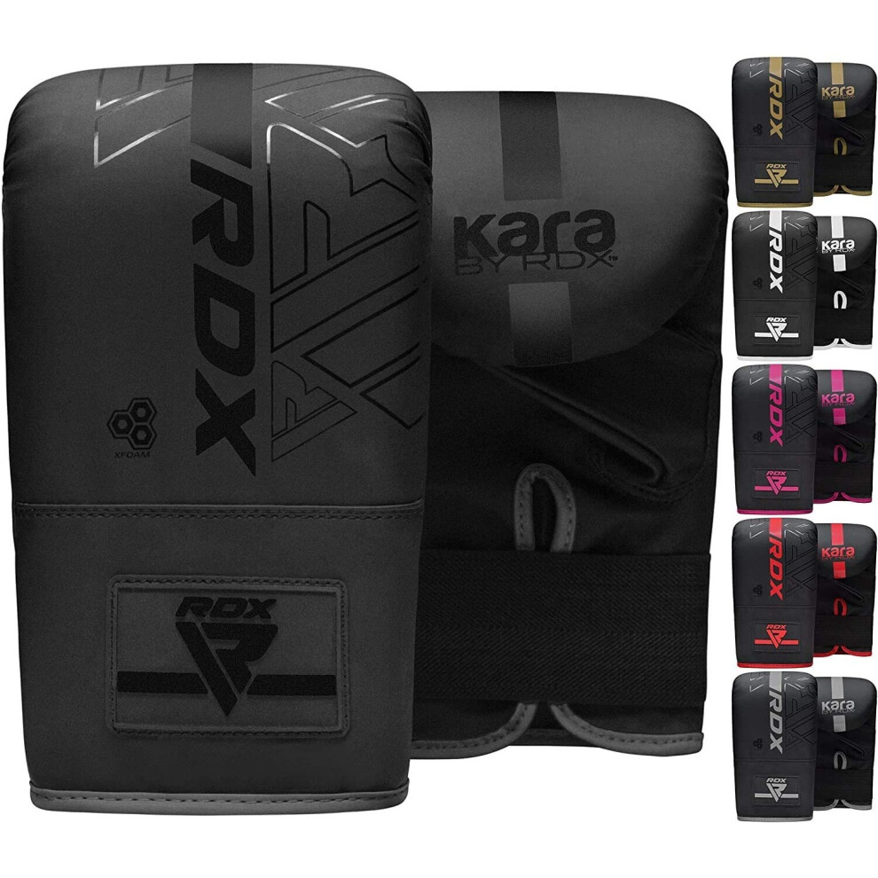 Rdx Sports (Black) Rdx Bag Gloves For Heavy Punching Training Mma