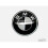 modifix_co_uk BMW CARBON GREY Emblem Badge 7pcs Set: Front + Rear + Centre Caps + Decal 2