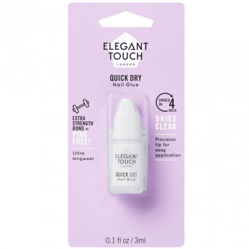 Elegant Touch PROTECTIVE nail glue clear 3 ml