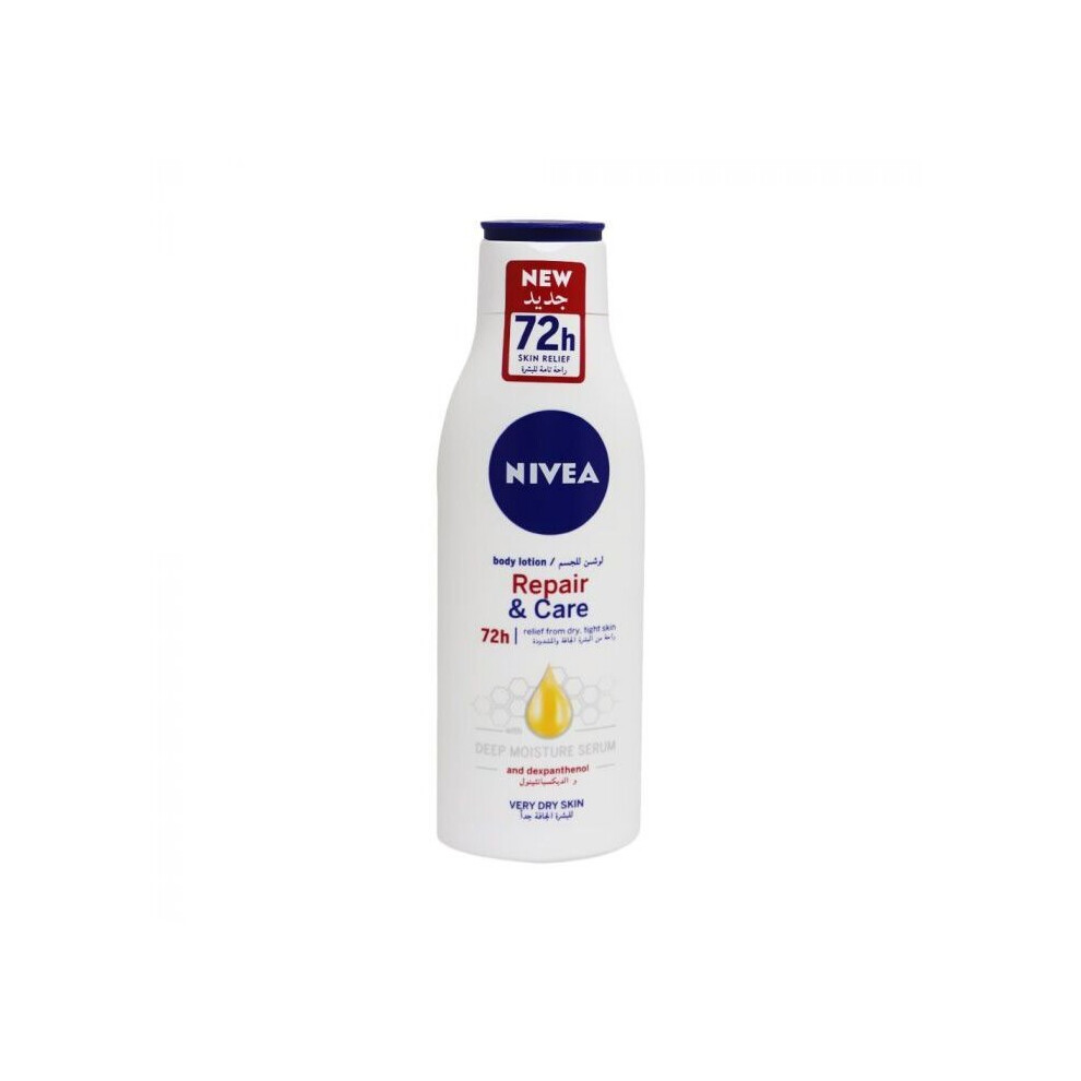 Nivea Repair and Care 72 Hour Body Lotion  Intensive Hydration, 250 mL