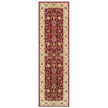 (KENDRA 137R Red, Runner : 68 x 235 cm) Luxury Traditional Rugs Small Extra Large Hallway Runners Round Circle Mat Rug Living Room Bedroom Moth Resistant Carpet