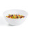 (24cm Salad Bowl) Luminarc White 18pc Opal Glass Dinner Set Plates 1