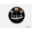 modifix_co_uk BMW FULL BLACK Emblem Badge 7pcs Set: Front + Rear + Centre Caps + Decal 2