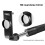 (Black) Foldable 3 In 1 Wireless Bluetooth Mini Tripod Selfie Stick With Remote Control 7