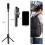 (Black) Foldable 3 In 1 Wireless Bluetooth Mini Tripod Selfie Stick With Remote Control 4