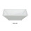 Yanco RM-307 Rome Square Deep Plate, White - 22 oz - Pack of 24 1