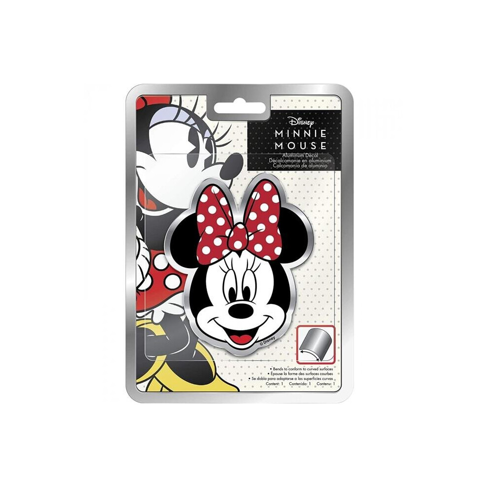 Disney Minnie Mouse Aluminum Decal 756873039554