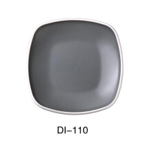 Yanco DI-110 Discover 10 x 1.25 in. Square Plate, Matte - Pack of 24