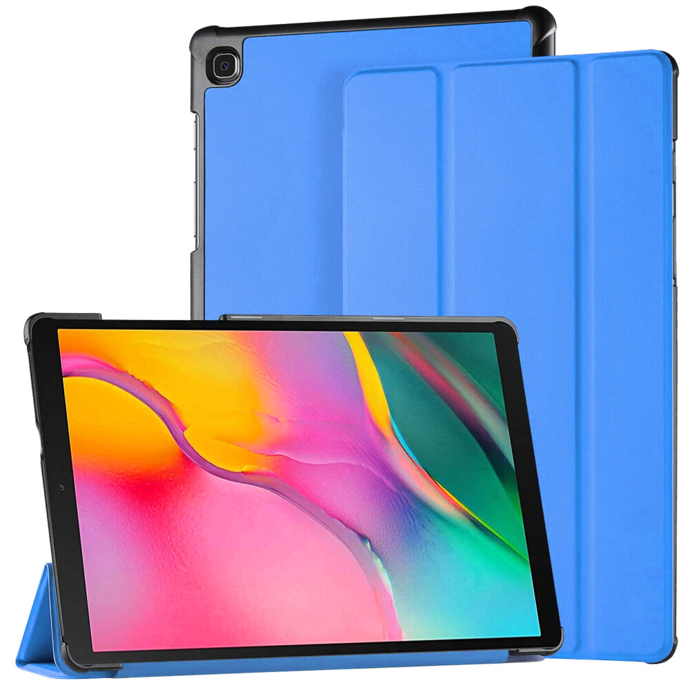 (Samsung Tab A 10.1 2019 Smart Case Cover Sky Blue) Samsung Tab A 10.1 Smart Case Cover 2019 T510 T515