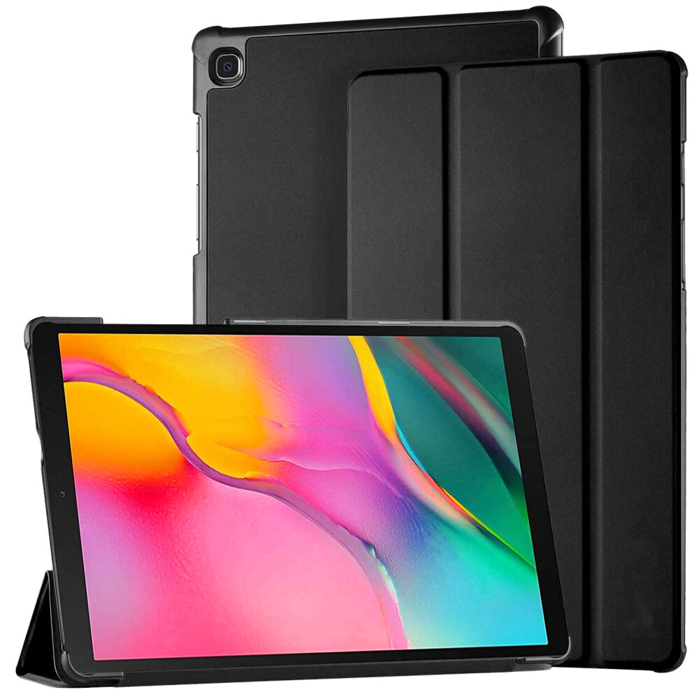 (SM T515 T510 Smart Case Black Cover) Samsung Tab A 10.1 Smart Case Cover 2019 T510 T515