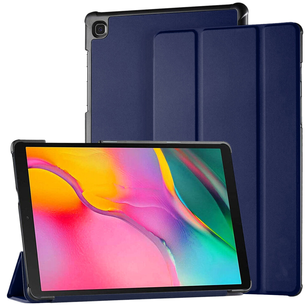 (Galaxy Tab A 10.1 2019 Smart Case Blue Cover) Samsung Tab A 10.1 Smart Case Cover 2019 T510 T515