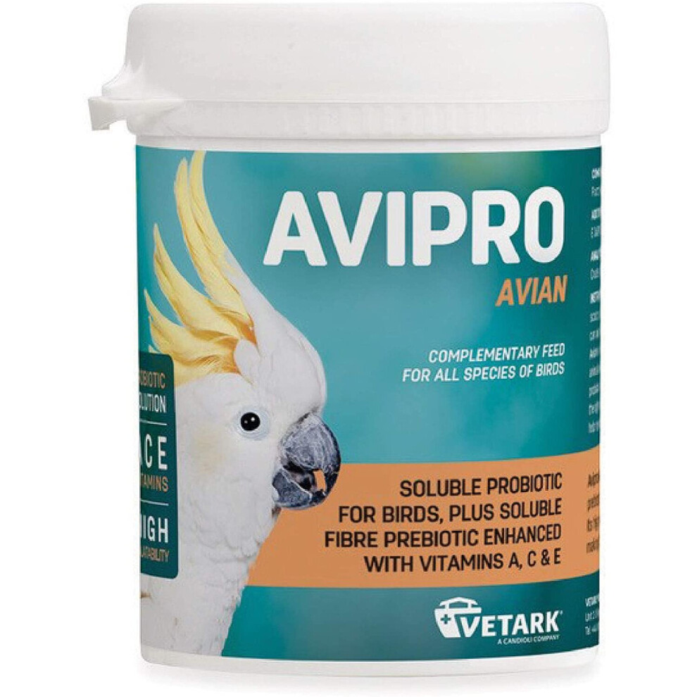 Vetark Avipro Avian Prebiotic & Probiotic Supplement For Birds Chicken