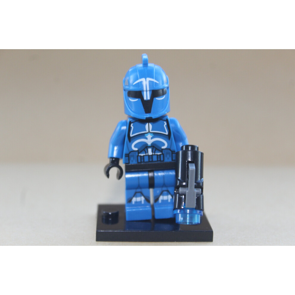 Novelty Gifts Uk (Senate Clone Trooper) Star Wars Toys Mini Action Figures Fits Lego Sets