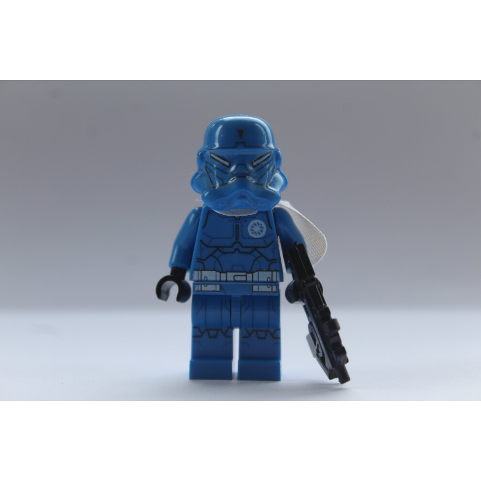 (blue division storm trooper) Star Wars Toys Mini Action Figures Fits Lego Sets