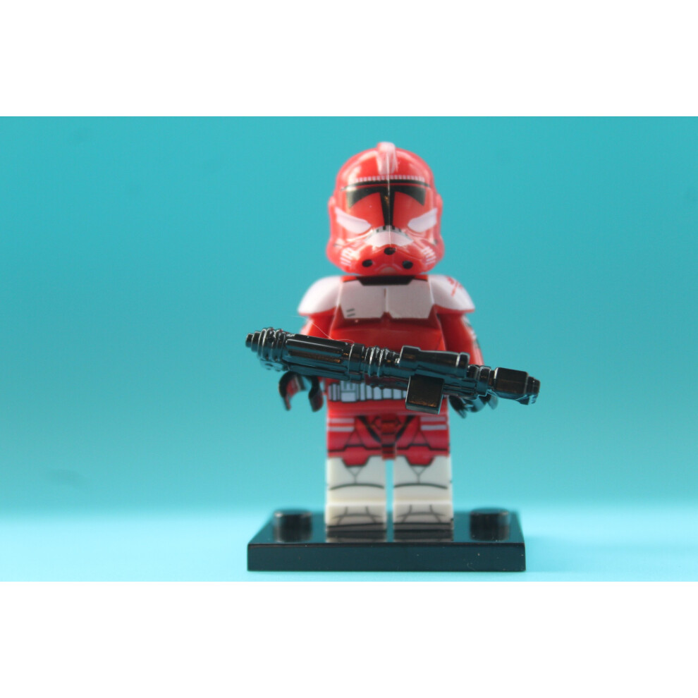 Novelty Gifts Uk (Coruscant Clone Trooper) Star Wars Toys Mini Action Figures Fits Lego Sets