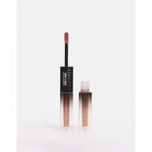 Huda Beauty Matte & Metal Melted Eyeshadow Double Pump Latte Drop Top
