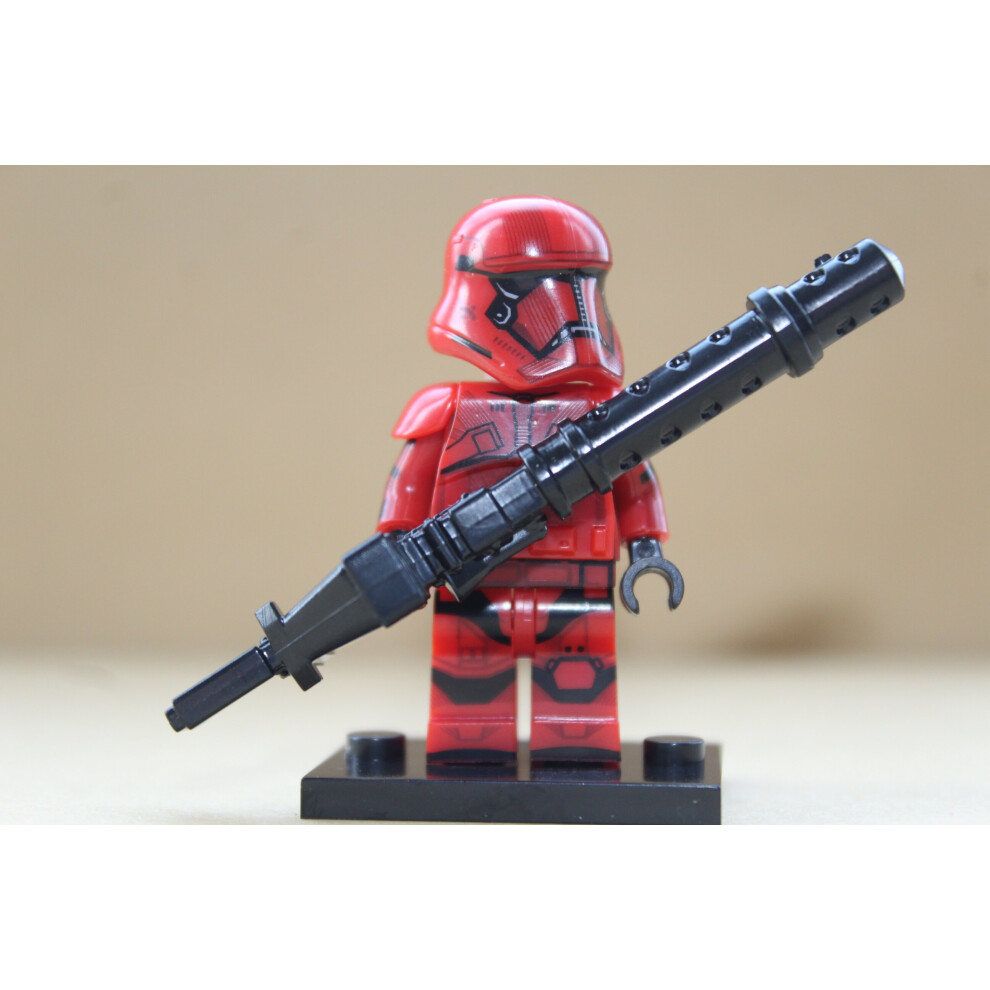 (Heavy Weapons Final Order Storm Trooper) Star Wars Toys Mini Action Figures Fits Lego Sets